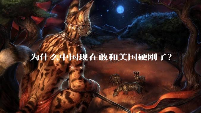 为什么中国现在敢和美国硬刚了？