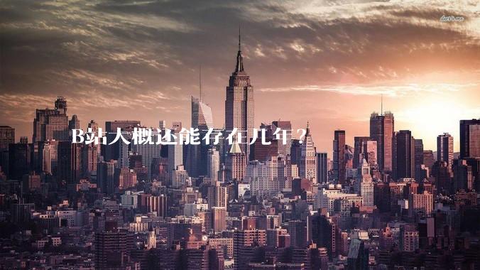 B站大概还能存在几年？